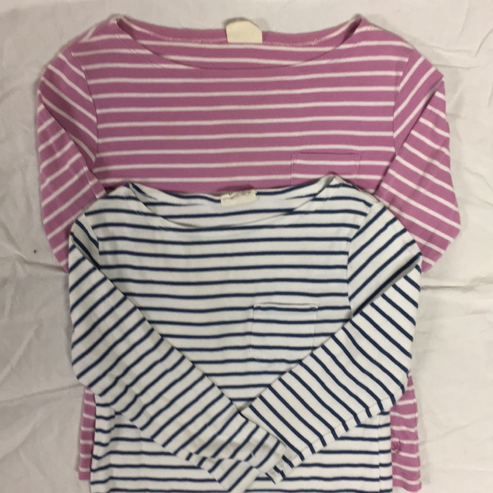 Mini Boden long sleeve Pocket Tees